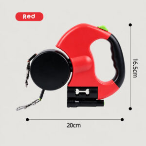Double Retractable Dog Leash